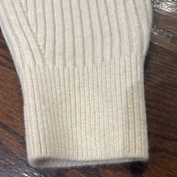 H&M Cream Ribbed Mini Dress - Picture 3 of 6